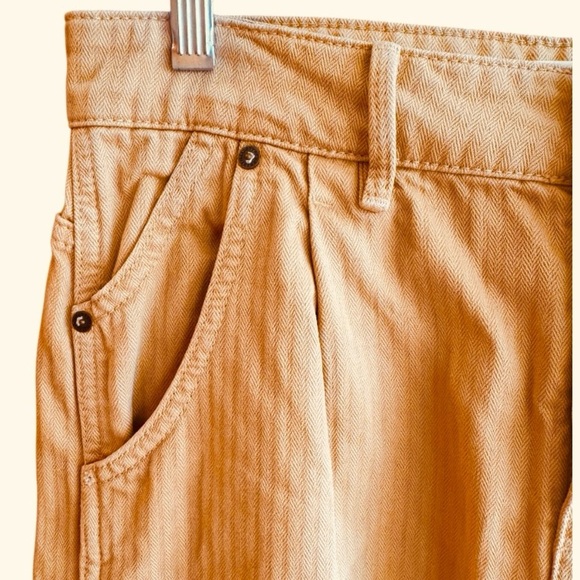 CURRENT/ELLIOTT The Postman Wide Leg Trouser in Ginger Women’s size 27 - Picture 5 of 10